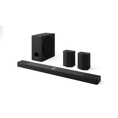 lg soundbar s95tr, 810w su 9.1.5 canali, dolby atmos, wi-fi, casse posteriori incluse