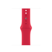 apple mp6y3zm/a accessorio indossabile intelligente band rosso fluoroelastomero