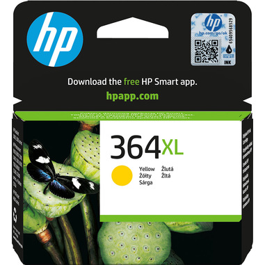 HP Cartuccia originale inchiostro giallo ad alta capacità 364XL