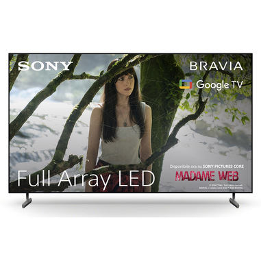 Sony BRAVIA | KD-75X85L | Full Array LED | 4K HDR | Google TV | ECO PACK | BRAVIA CORE | Seamless Edge Design