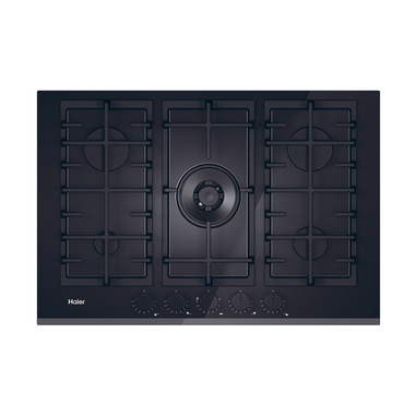 Haier HAVG75TBBP Nero Da incasso 75 cm Gas 4 Fornello(i)