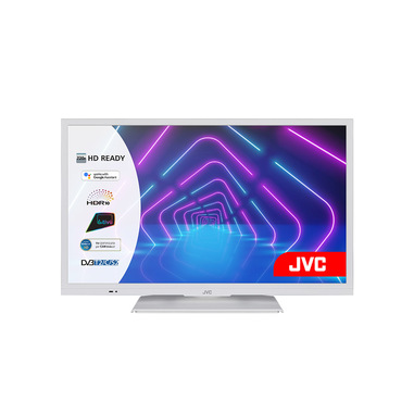 JVC LT-24VAH32IW TV 61 cm (24") HD Smart TV Wi-Fi Bianco 220 cd/m²