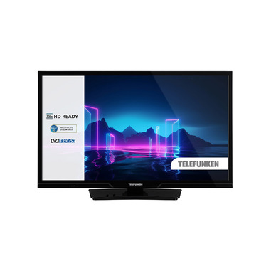 Telefunken TE24555S27YXD TV 61 cm (24") HD Nero 220 cd/m²