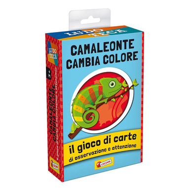 Lisciani Le Carte Dei Bambini Camaleonte Cambiacolore