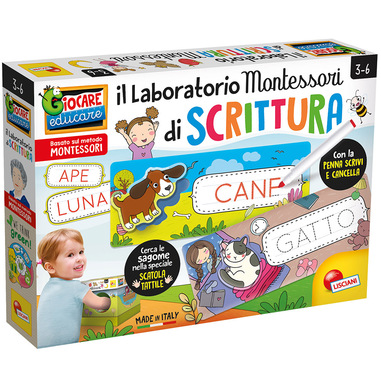 Lisciani Montessori Maxi Laboratorio Di Scrittura