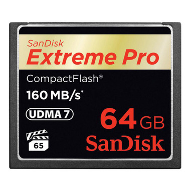 SanDisk 64GB Extreme Pro CF 160MB/s CompactFlash