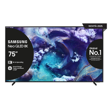 Samsung Smart TV 75” QE75QN900FTXZT Neo QLED 8K Mini LED 2025