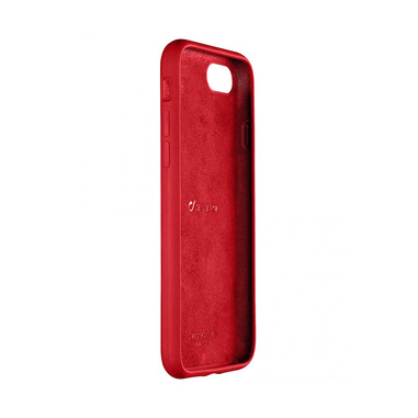 Cellularline Sensation - iPhone 8/7/6 Custodia in silicone soft touch Rosso