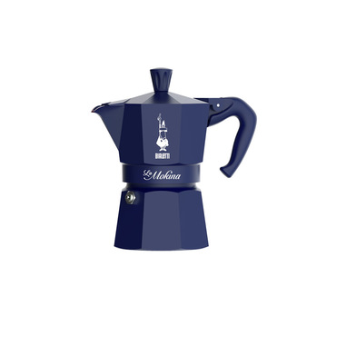 Bialetti 0005411 caffettiera manuale Moka 0,118 L Blu
