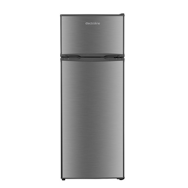 Electroline DDHE28NSM1XE0 frigorifero con congelatore Libera installazione E Acciaio inox