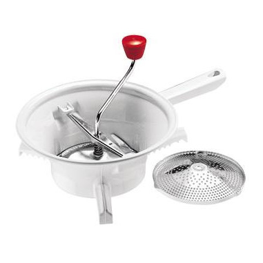 Moulinex K10121 affetta / sbuccia alimenti Rosso, Acciaio inossidabile, Bianco