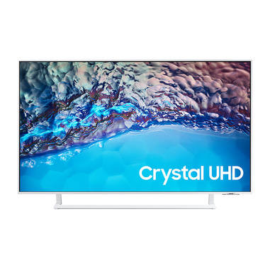 Samsung Series 8 TV Crystal UHD 4K 43” UE43BU8580 Smart TV Wi-Fi White 2022, Ultra sottile, Colori reali, Gaming mode, Suono dinamico