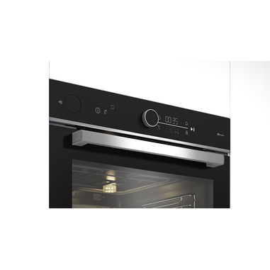 Beko BBIS13400XMSWE 72 L 3400 W A+ Nero, Acciaio inossidabile