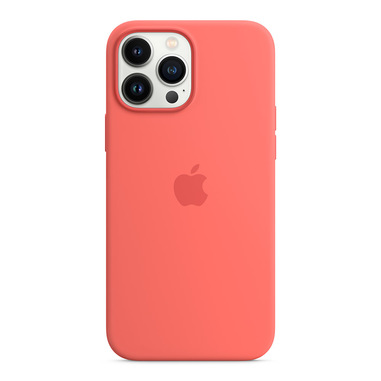 Apple Custodia MagSafe in silicone per iPhone 13 Pro Max - Rosa pomelo