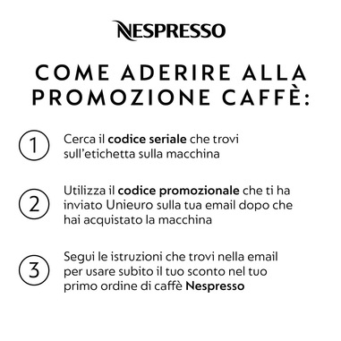 Macchina caffe' Nespresso Krups Vertuo Next XN910N black nero