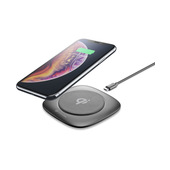 cellularline wireless fast charger easy - samsung, apple and other wireless smartphones caricabatterie wireless 10w nero