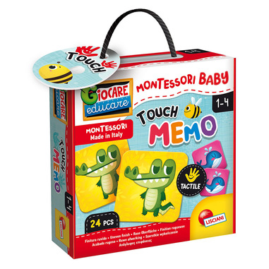 Liscianigiochi Montessori Baby Touch Memo