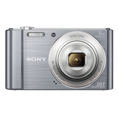 Sony Cyber-shot DSC-W810 Fotocamera compatta 20,1 MP CCD 5152 x 3864 Pixel 1/2.3" Silver