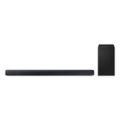 samsung soundbar hw-q700d/zf serie q, 9 speaker, wireless dolby atmos, audio a 3.1.2 canali, q-simphony, compatibile con alexa e google assistant, titan black 2024