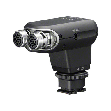 Sony ECM-XYST1M Microfono per fotocamera digitale Nero