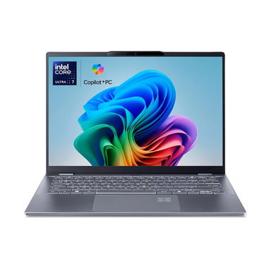Acer Swift 14 AI SF14-51-76CA Intel Core Ultra 7 256V Computer portatile 16 GB DDR5-SDRAM 1,02 TB SSD Wi-Fi 7 (802.11be) Windows 11 Home Grigio