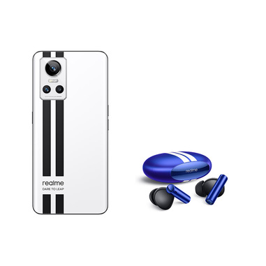 realme GT Neo 3 + Buds Air 3 17 cm (6.7") Doppia SIM Android 12 5G USB tipo-C 12 GB 256 GB 5000 mAh Bianco