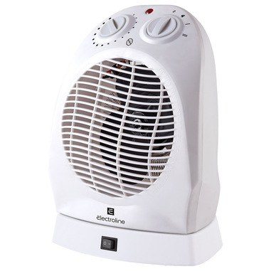 Electroline FHE205OSC stufetta elettrica Interno Bianco 2000 W Radiatore / Ventilatore