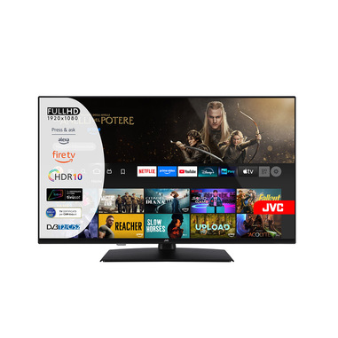 jvc lt-40vrf345i tv 101,6 cm (40") full hd smart tv wi-fi nero 250 cd/m²