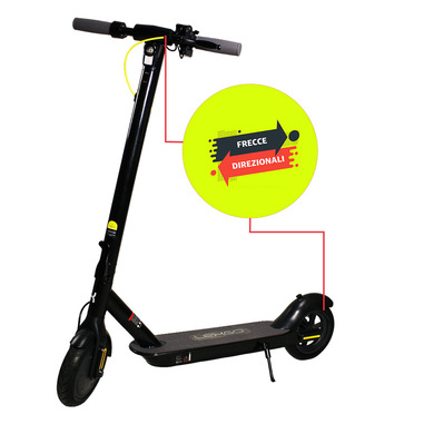 lexgo lex r9x lite nero 20 km/h 6 ah