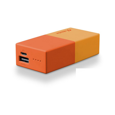 Cellularline Powerbank #Stylecolor 5000 - Universale Caricabatterie portatile USB super colorato