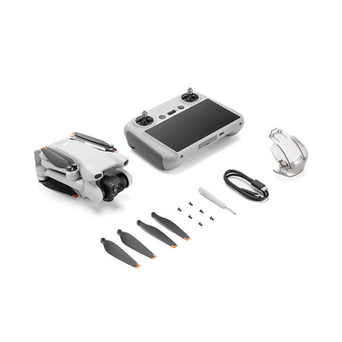 DJI Mini 3 (RC) 4 rotori Mini-drone 48 MP 3840 x 2160 Pixel 2453 mAh Grigio, Bianco