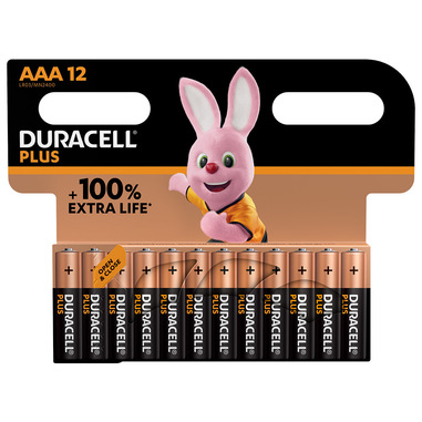 Duracell PLUS AAA Batteria monouso Mini Stilo AAA Alcalino