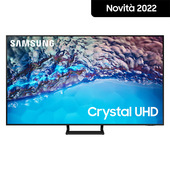 samsung series 8 tv crystal uhd 4k 75” ue75bu8570 smart tv wi-fi black 2022, ultra sottile, colori reali, gaming mode, suono dinamico