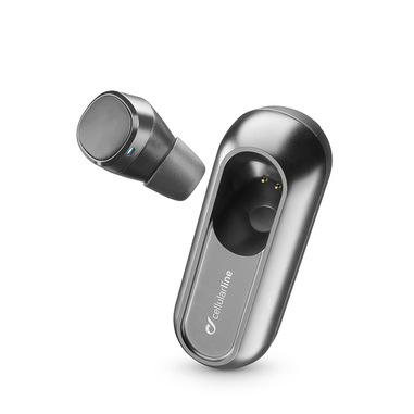 Cellularline Power Mini Headset - Universale Auricolare Bluetooth in-ear Nero