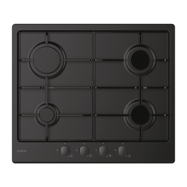 Candy Idea CHW6BRBB Nero Da incasso 60 cm Gas 4 Fornello(i)