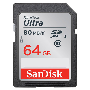 Sandisk Ultra memoria flash 64 GB SDXC Classe 10 UHS-I