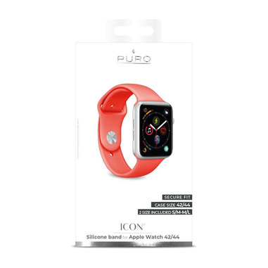 PURO Apple Watch Band 42-44mm Living Coral | Smartwatch in offerta su  Unieuro