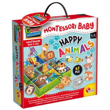 Lisciani Montessori Baby Bacheca Animali E Ambienti