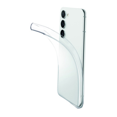 Cellularline Fine - Galaxy S23 FE Cover in gomma morbida ultra sottile e trasparente