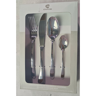 Joia Home JHO1221001 set di posate 24 pz Stainless steel