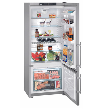 Liebherr CNPesf 4613-21 frigorifero con congelatore Libera installazione 428 L F Argento