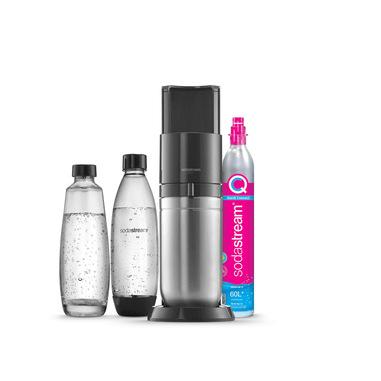 SodaStream Duo Nero, Acciaio inossidabile