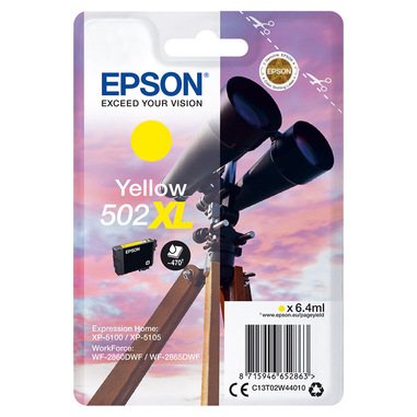 Epson Singlepack Yellow 502XL Ink