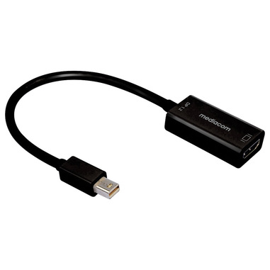 Mediacom MD-M202 cavo e adattatore video Mini DisplayPort HDMI tipo A (Standard) Nero