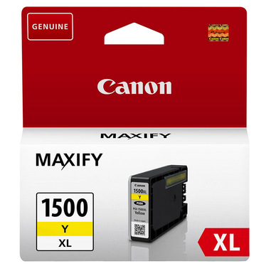 Canon Cartuccia d'inchiostro giallo a resa elevata PGI-1500XL