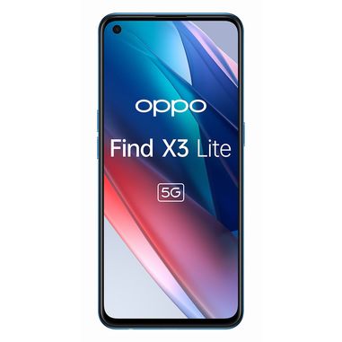 OPPO Find X3 Lite Smartphone 5G, Qualcomm 765G, Display 6.43'' FHD+AMOLED,  4 Fotocamere 64MP, RAM 8GB ESPANDIBILE FINO A 13GB+ROM 128GB, 4400mAh, Dual  Sim, [Versione Italiana], Colore Astral Blue | Smartphone in