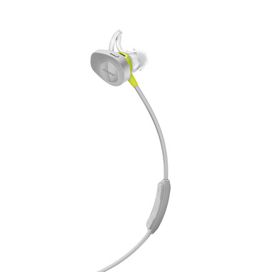 Bose SoundSport Cuffie Wireless In-ear Sport Bluetooth Grigio, Bianco, Giallo