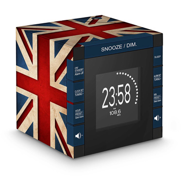 Bigben Interactive RR70PGB radio Orologio Digitale Nero, Blu, Rosso, Bianco