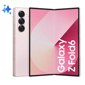 samsung galaxy z fold6 smartphone ai, 512gb, ram 12gb, display 6,3"/7,6" dynamic amoled 2x, pink