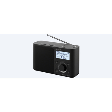 Sony XDR-S61D Radio Portatile Digitale Nero
